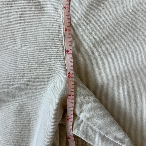 Ann Taylor Loft High rise wide leg sailor jeans size 30 - Picture 5 of 7